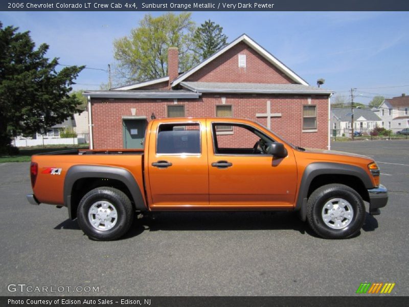 Sunburst Orange Metallic / Very Dark Pewter 2006 Chevrolet Colorado LT Crew Cab 4x4
