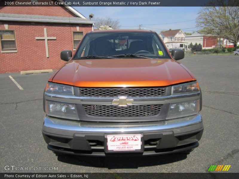 Sunburst Orange Metallic / Very Dark Pewter 2006 Chevrolet Colorado LT Crew Cab 4x4