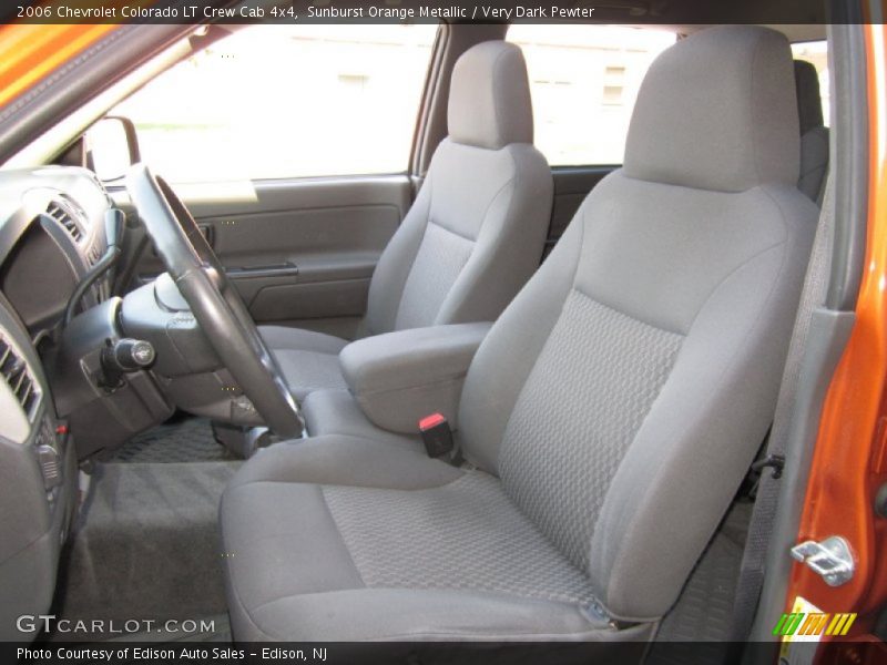 Sunburst Orange Metallic / Very Dark Pewter 2006 Chevrolet Colorado LT Crew Cab 4x4
