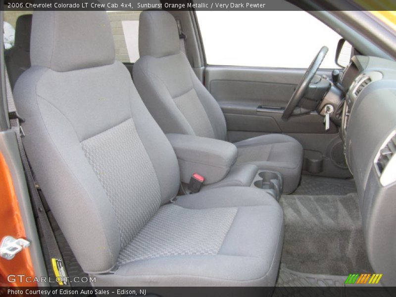 Sunburst Orange Metallic / Very Dark Pewter 2006 Chevrolet Colorado LT Crew Cab 4x4