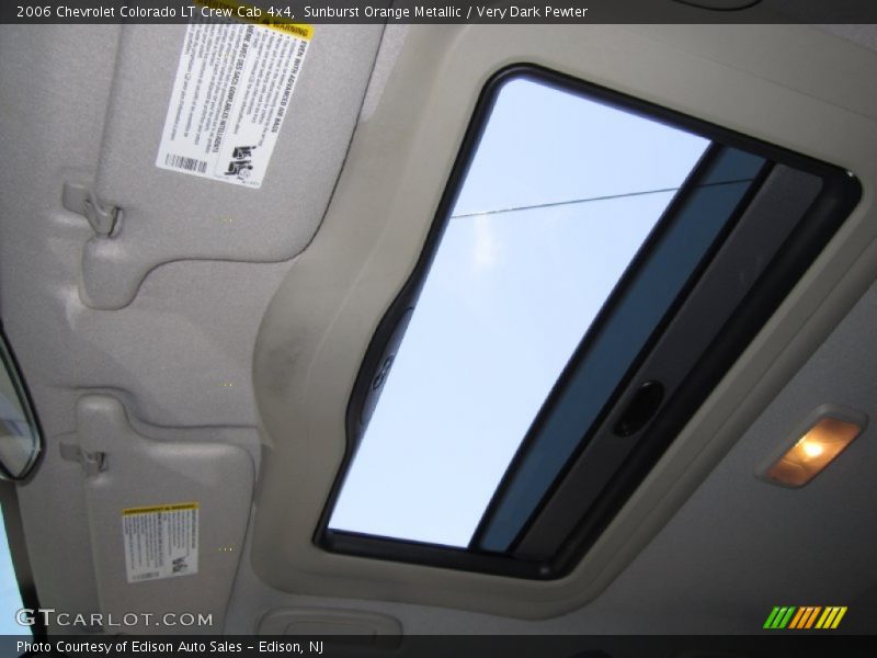 Sunburst Orange Metallic / Very Dark Pewter 2006 Chevrolet Colorado LT Crew Cab 4x4