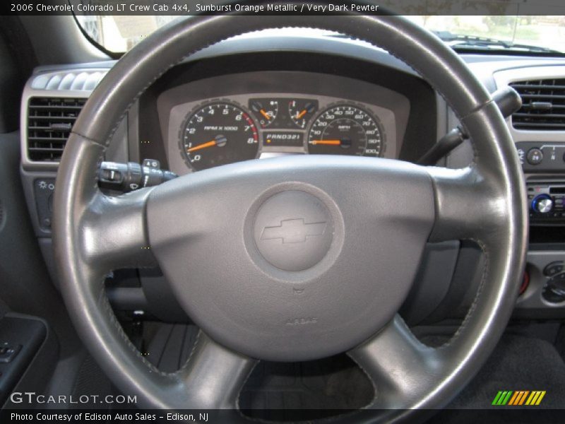 Sunburst Orange Metallic / Very Dark Pewter 2006 Chevrolet Colorado LT Crew Cab 4x4