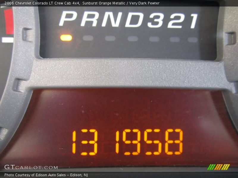 Sunburst Orange Metallic / Very Dark Pewter 2006 Chevrolet Colorado LT Crew Cab 4x4