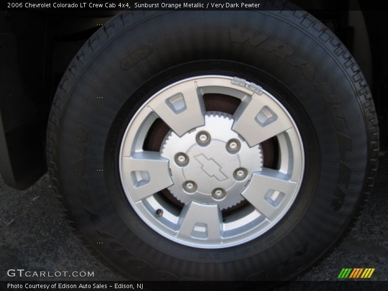 Sunburst Orange Metallic / Very Dark Pewter 2006 Chevrolet Colorado LT Crew Cab 4x4