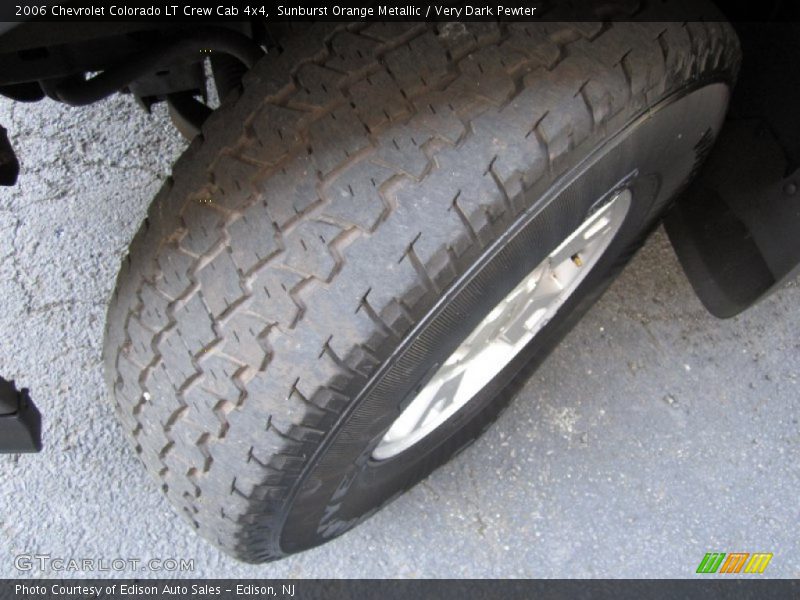 Sunburst Orange Metallic / Very Dark Pewter 2006 Chevrolet Colorado LT Crew Cab 4x4