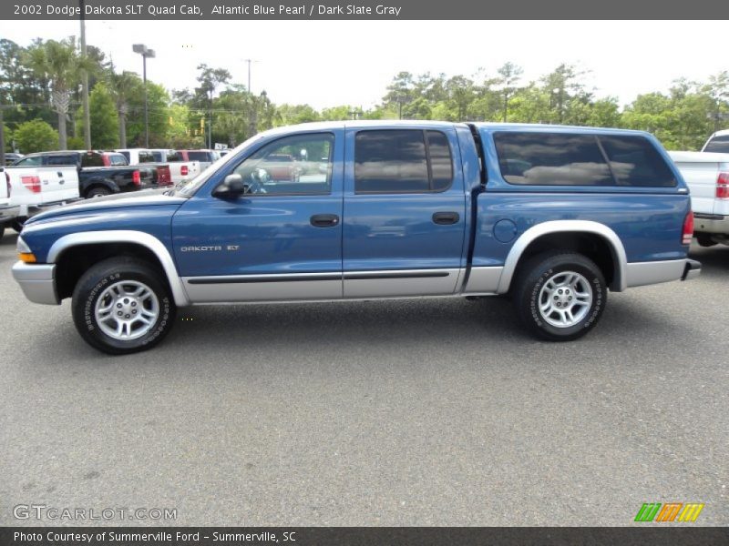  2002 Dakota SLT Quad Cab Atlantic Blue Pearl