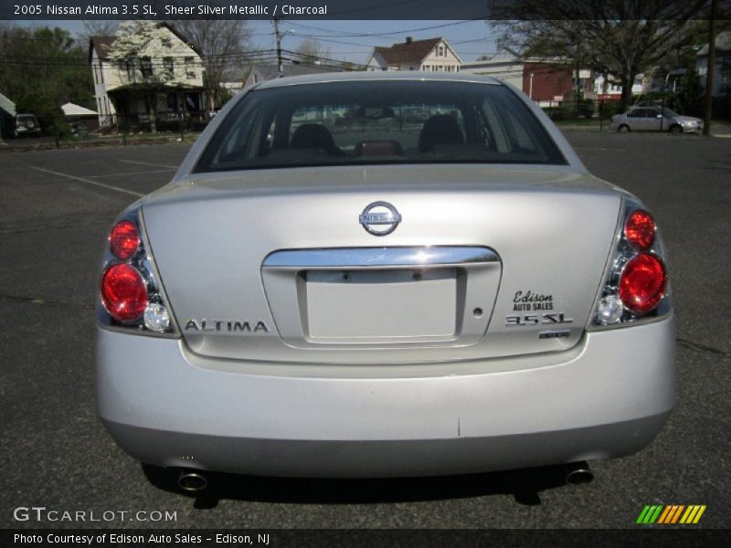 Sheer Silver Metallic / Charcoal 2005 Nissan Altima 3.5 SL