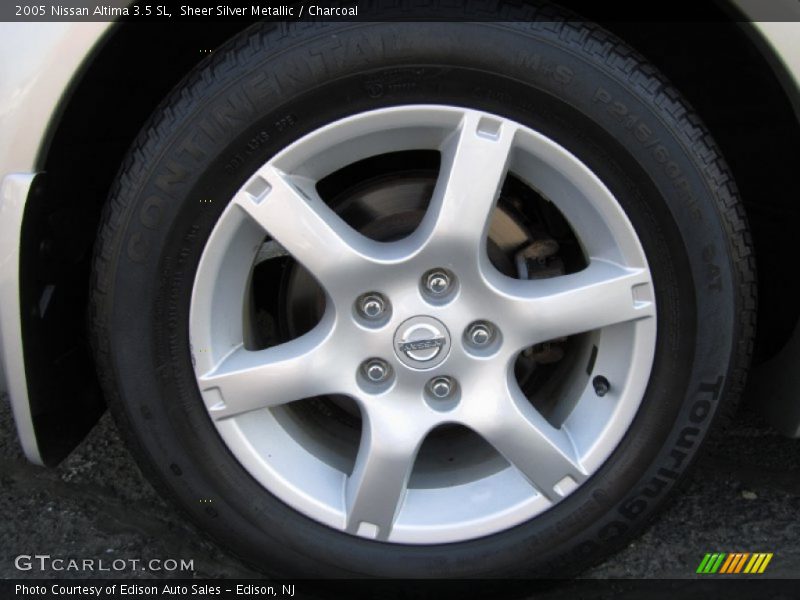 Sheer Silver Metallic / Charcoal 2005 Nissan Altima 3.5 SL