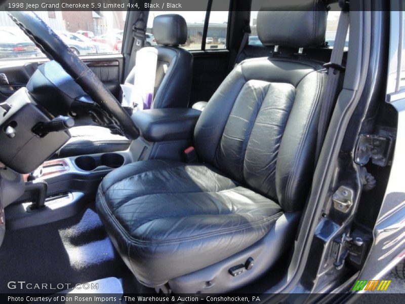  1998 Grand Cherokee 5.9 Limited 4x4 Black Interior