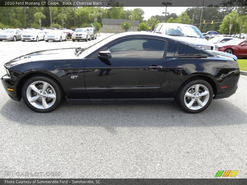 Black / Charcoal Black 2010 Ford Mustang GT Coupe