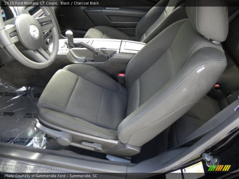 Black / Charcoal Black 2010 Ford Mustang GT Coupe