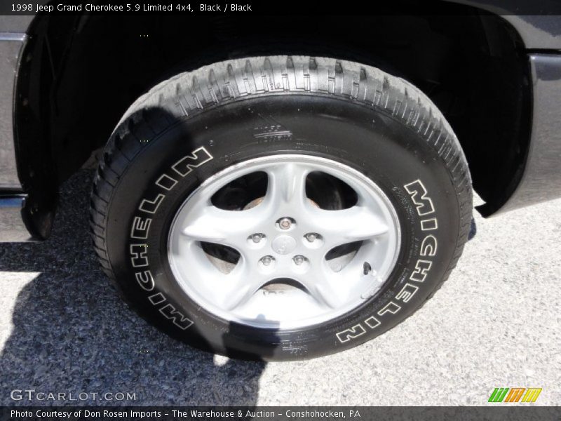 Black / Black 1998 Jeep Grand Cherokee 5.9 Limited 4x4
