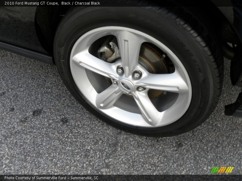 Black / Charcoal Black 2010 Ford Mustang GT Coupe