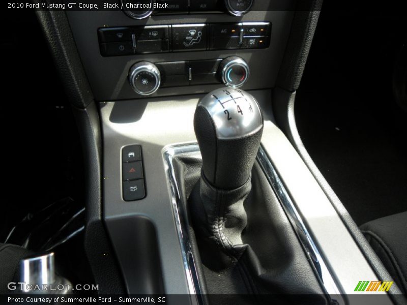Black / Charcoal Black 2010 Ford Mustang GT Coupe