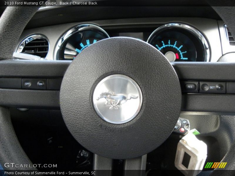 Black / Charcoal Black 2010 Ford Mustang GT Coupe