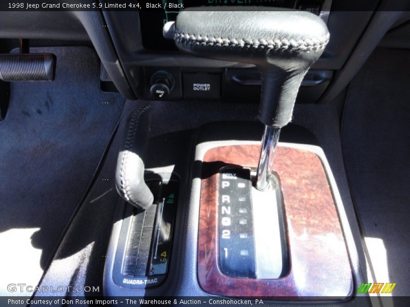 Black / Black 1998 Jeep Grand Cherokee 5.9 Limited 4x4