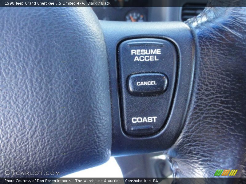Black / Black 1998 Jeep Grand Cherokee 5.9 Limited 4x4