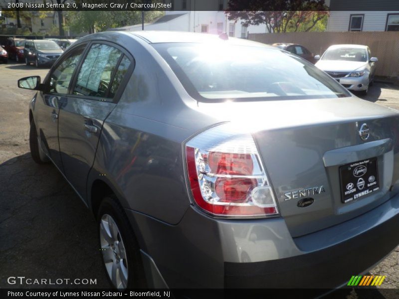 Magnetic Gray / Charcoal/Steel 2008 Nissan Sentra 2.0