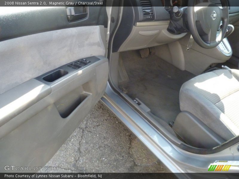 Magnetic Gray / Charcoal/Steel 2008 Nissan Sentra 2.0
