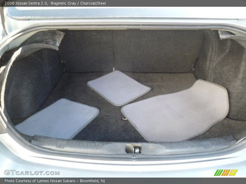 Magnetic Gray / Charcoal/Steel 2008 Nissan Sentra 2.0