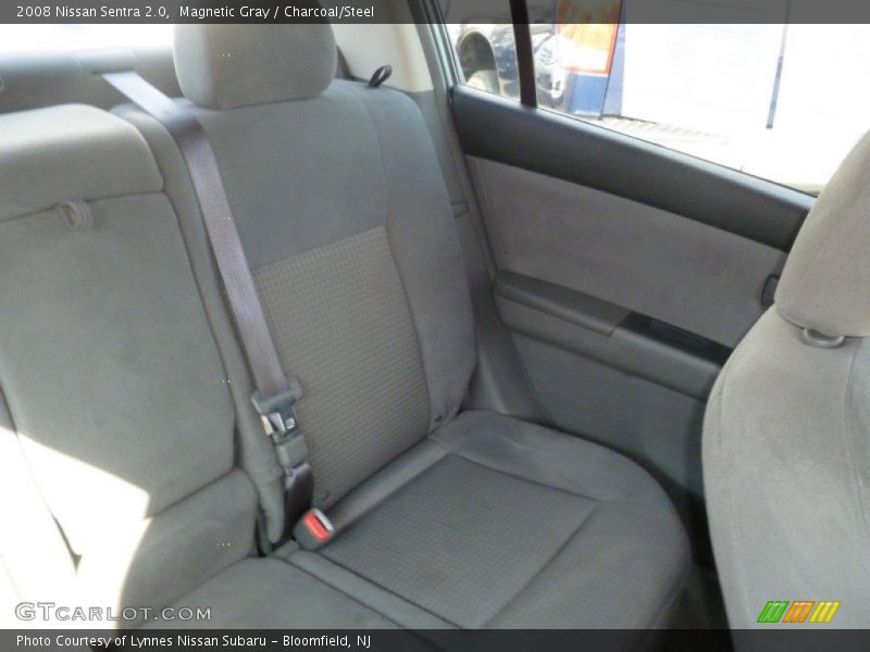 Magnetic Gray / Charcoal/Steel 2008 Nissan Sentra 2.0