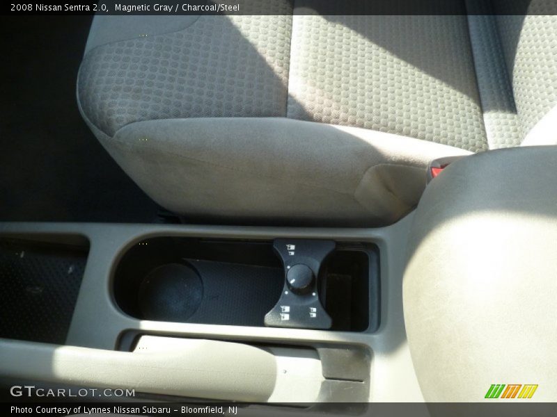 Magnetic Gray / Charcoal/Steel 2008 Nissan Sentra 2.0