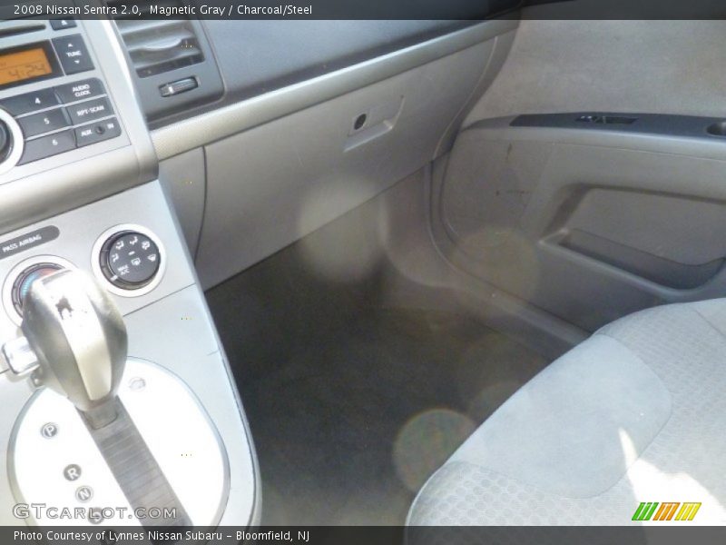 Magnetic Gray / Charcoal/Steel 2008 Nissan Sentra 2.0