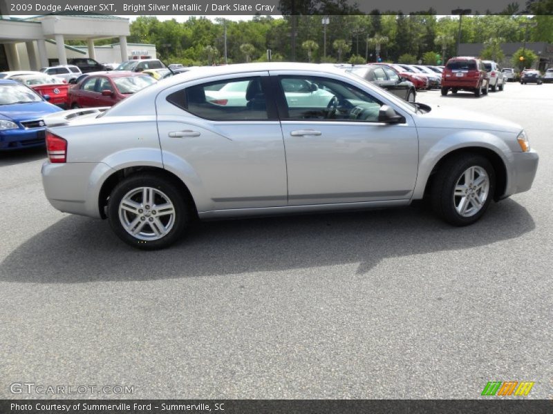 Bright Silver Metallic / Dark Slate Gray 2009 Dodge Avenger SXT