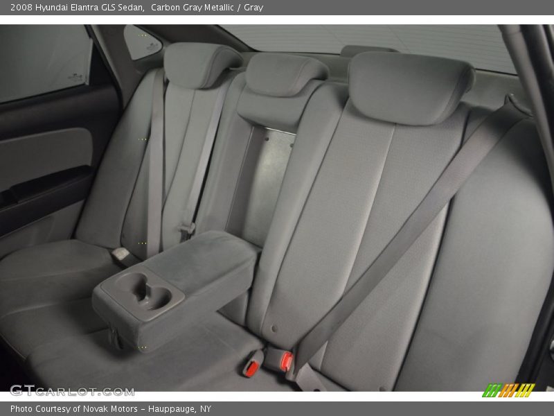Carbon Gray Metallic / Gray 2008 Hyundai Elantra GLS Sedan