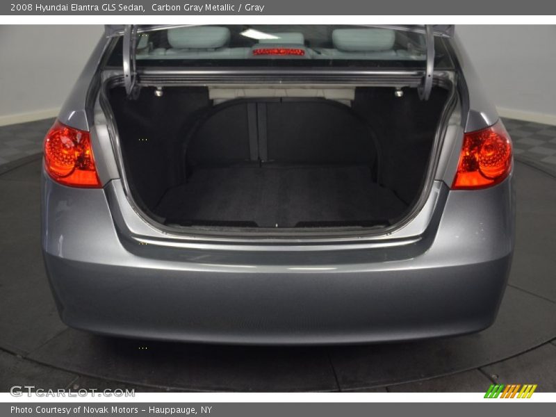 Carbon Gray Metallic / Gray 2008 Hyundai Elantra GLS Sedan
