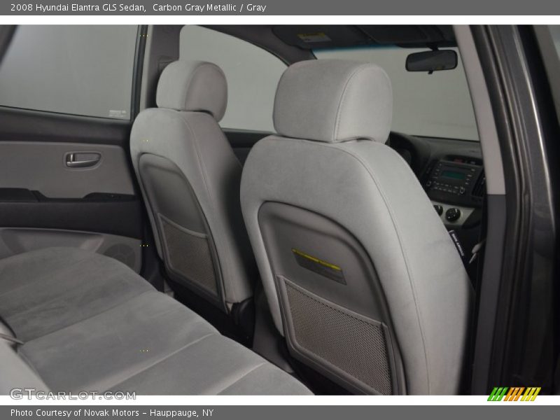 Carbon Gray Metallic / Gray 2008 Hyundai Elantra GLS Sedan