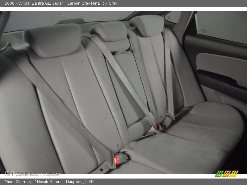 Carbon Gray Metallic / Gray 2008 Hyundai Elantra GLS Sedan