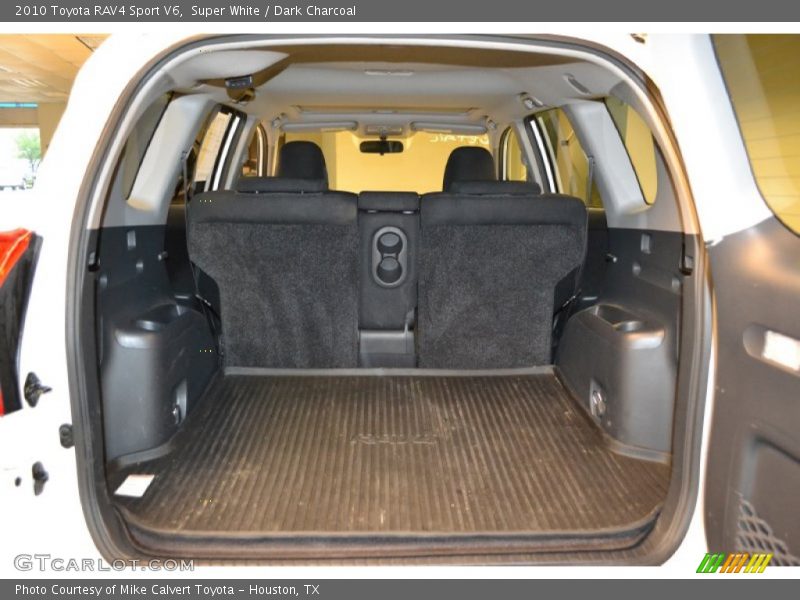 Super White / Dark Charcoal 2010 Toyota RAV4 Sport V6