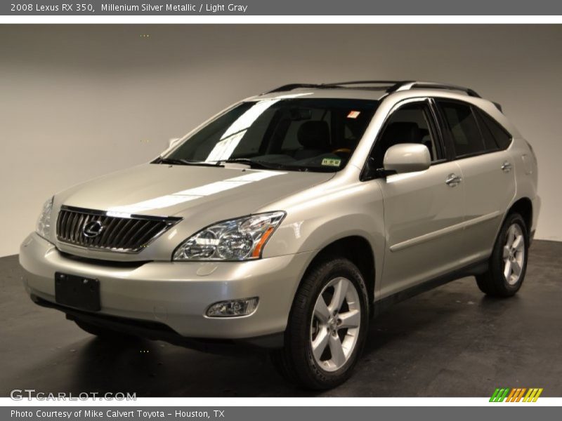 Millenium Silver Metallic / Light Gray 2008 Lexus RX 350