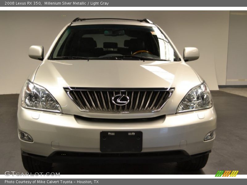 Millenium Silver Metallic / Light Gray 2008 Lexus RX 350
