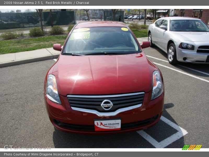 Red Brick Metallic / Charcoal 2009 Nissan Altima 2.5 S
