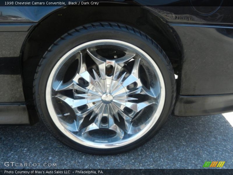 Custom Wheels of 1998 Camaro Convertible