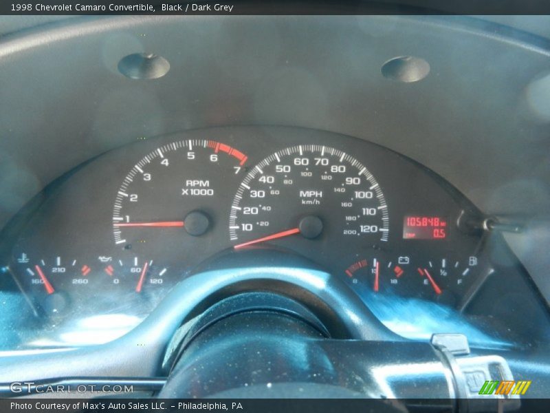  1998 Camaro Convertible Convertible Gauges