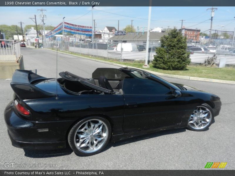 Black / Dark Grey 1998 Chevrolet Camaro Convertible