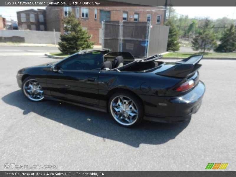 Black / Dark Grey 1998 Chevrolet Camaro Convertible