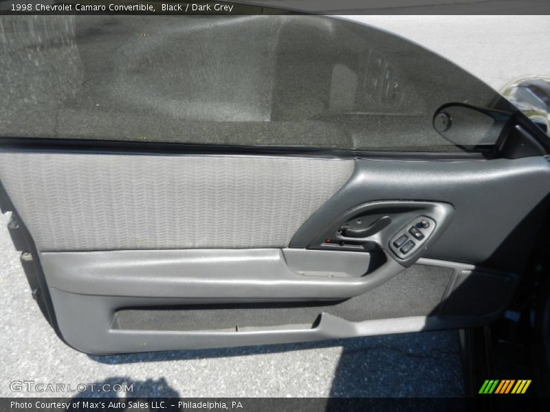 Black / Dark Grey 1998 Chevrolet Camaro Convertible