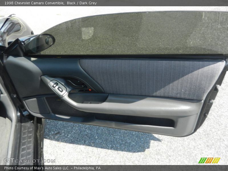 Black / Dark Grey 1998 Chevrolet Camaro Convertible