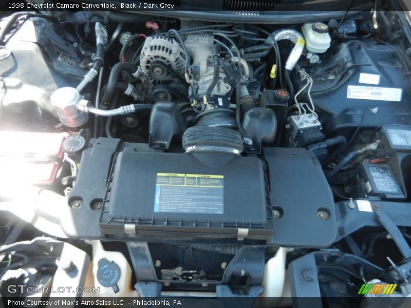  1998 Camaro Convertible Engine - 3.8 Liter OHV 12-Valve V6