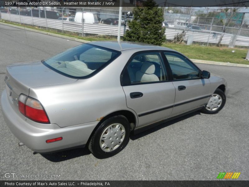 Heather Mist Metallic / Ivory 1997 Honda Accord DX Sedan