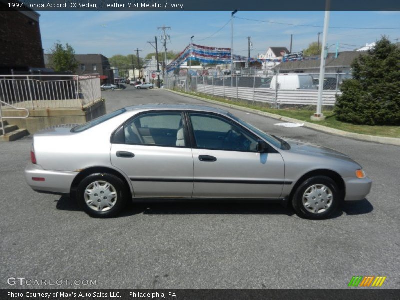 Heather Mist Metallic / Ivory 1997 Honda Accord DX Sedan