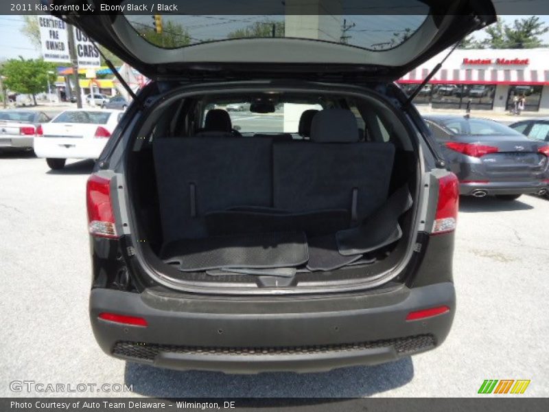 Ebony Black / Black 2011 Kia Sorento LX