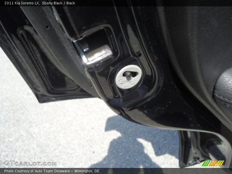 Ebony Black / Black 2011 Kia Sorento LX