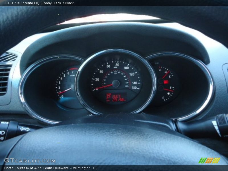Ebony Black / Black 2011 Kia Sorento LX