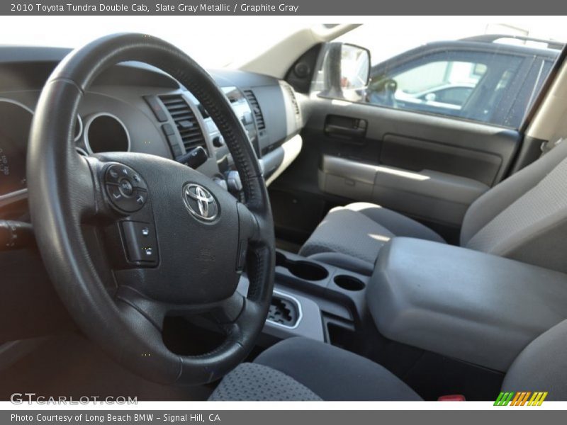 Slate Gray Metallic / Graphite Gray 2010 Toyota Tundra Double Cab