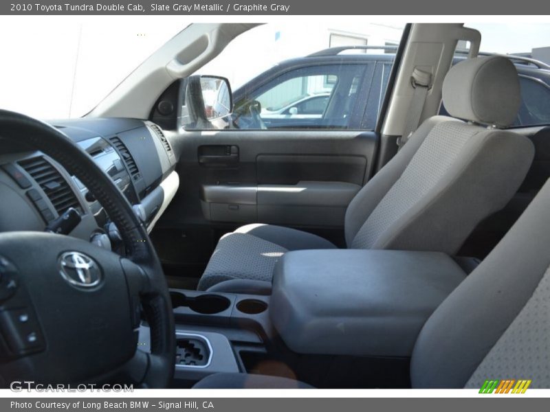 Slate Gray Metallic / Graphite Gray 2010 Toyota Tundra Double Cab